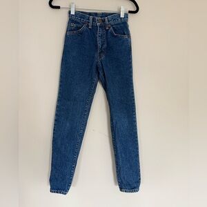 Vintage Big John Classic High-Waist Blue Denim Jeans Sz 22” Waist (000/00)